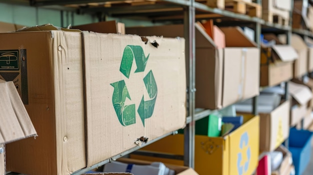 Foto cajas de archivo ecológicas para las escuelas