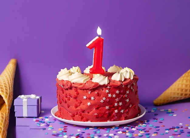 Cajas de regalo con delicioso pastel de nacimiento.