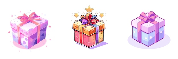 Cajas de regalo Logotipo 2D