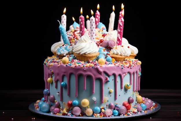 Cake Extravaganza, uma festa de comemoração de aniversário da Generative AI