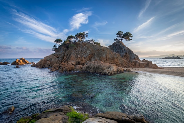 Cala Cap Roig paisagem da Costa Brava