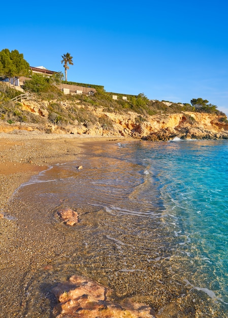 Cala La buena praia na praia de El Perello