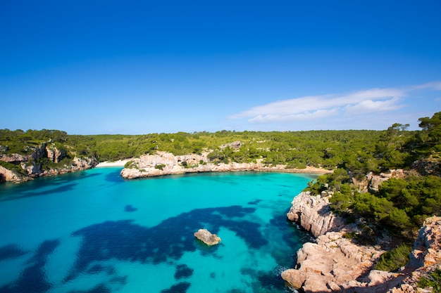 Cala Macarella Macarelleta Cituradella En Menorca Baleares