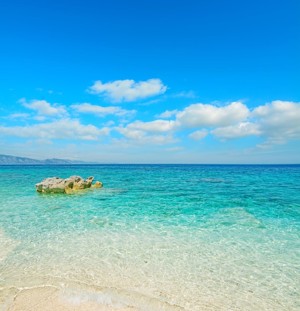 Cala Mariolu en un día claro Cerdeña