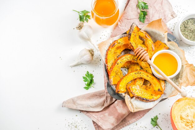 Calabaza al horno de Hokkaido