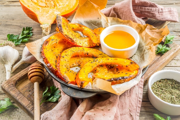 Calabaza al horno de Hokkaido