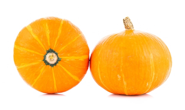 Calabaza en blanco