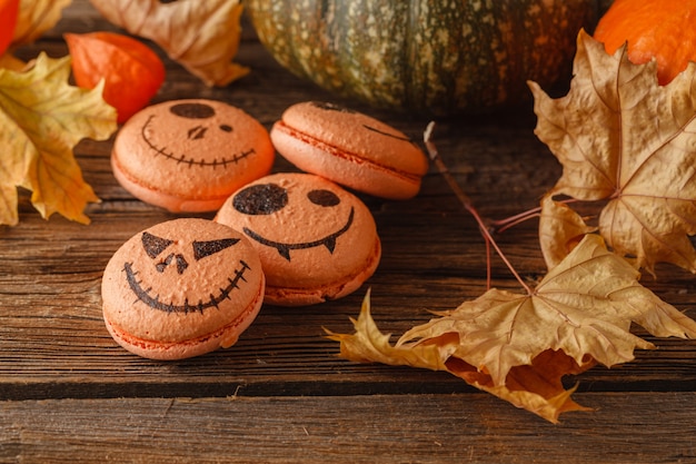 Calabaza de halloween de miedo