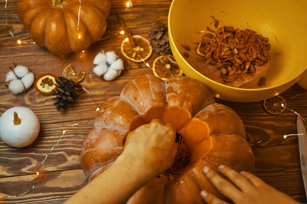 Calabaza de halloween