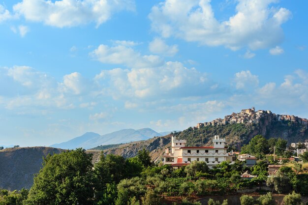 Calabria vista de verano Italia