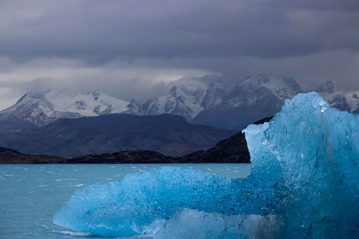 Foto el calafate mar de argentina iceberg glacial
