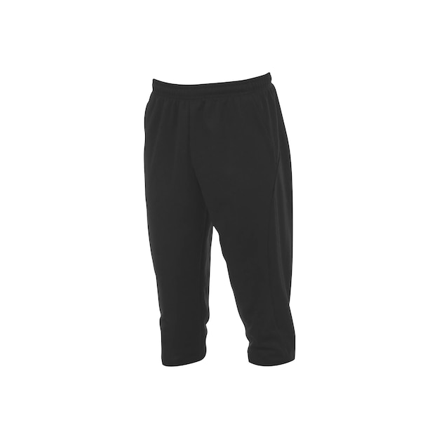 Calças esportivas em um fundo branco