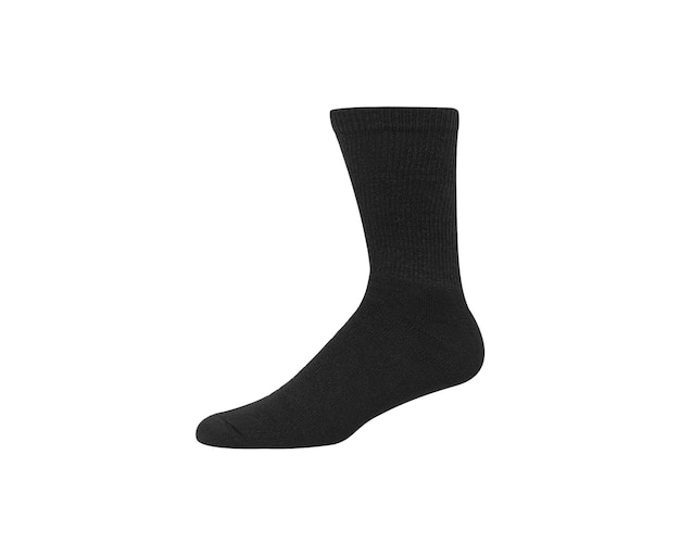 Calcetines de algodón sólido de calidad superior para hombres Calcetines reforzados de poliéster de algodán Calcetines acogedores para hombres