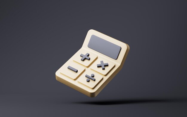 Calculadora con representación en 3D al estilo de dibujos animados
