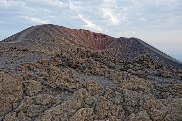 Caldera del volcán etna