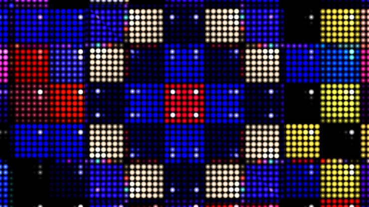 Foto caleidoscópio abstrato ractangel imagem abstrata consistindo em retângulos coloridos mandala