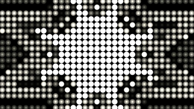Caleidoscopio de ractangel abstracto Imagen abstracta que consta de rectángulos de color mandala