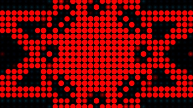 Caleidoscopio de ractangel abstracto Imagen abstracta que consta de rectángulos de color mandala