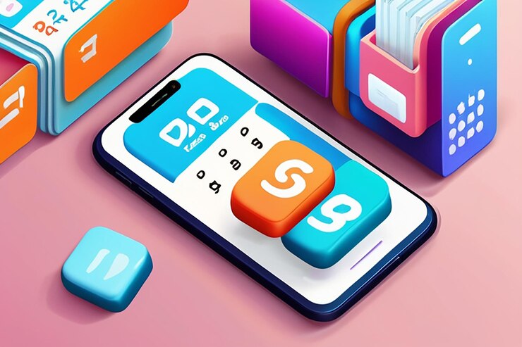 Foto calendario 3d y marcas de verificación en el teléfono concepto de planificación concepto de organización del flujo de trabajo vector de moda y moderno en estilo 3d