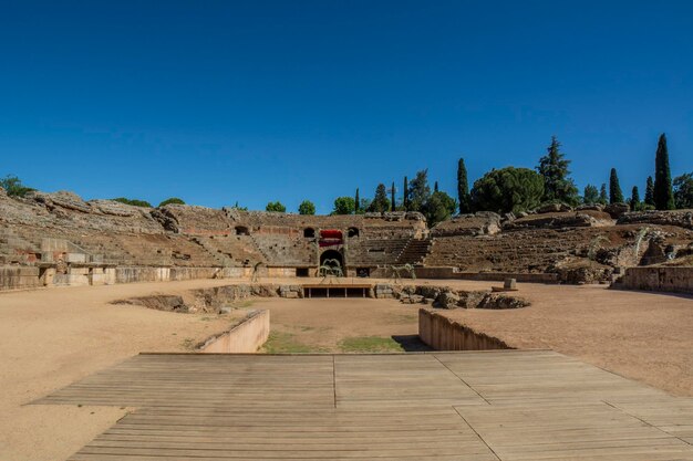 Calentador romano antiguo en Mérida