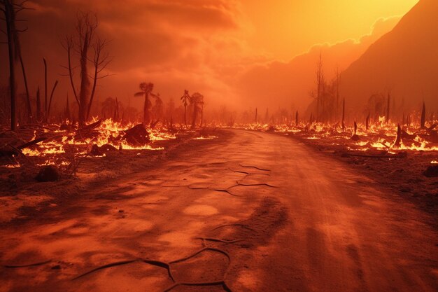 Foto el calentamiento global intensifica las olas de calor que desencadenan desastres mortales