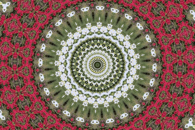 Calidoscopio colorido para fondos composiciones artísticas o como elemento central en proyectos