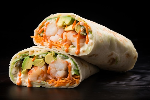 California Sushi Roll Burrito (Kalifornische Sushi-Roll-Burrito)