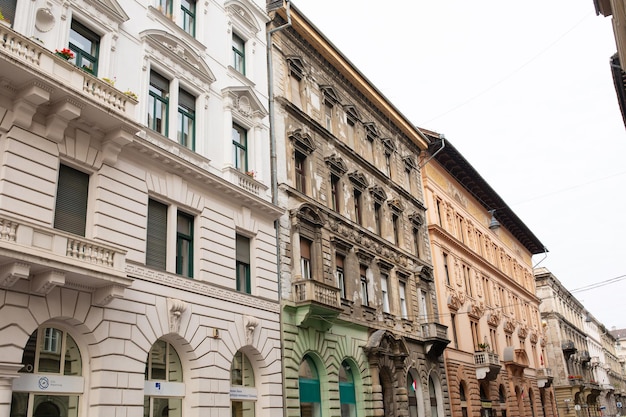 Calle en Budapest, Hungría.