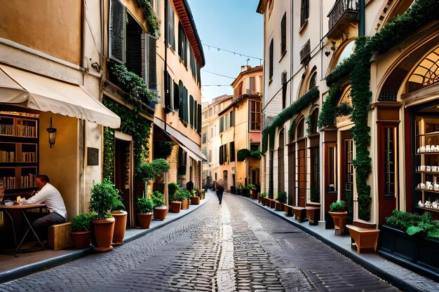 Una calle del casco antiguo