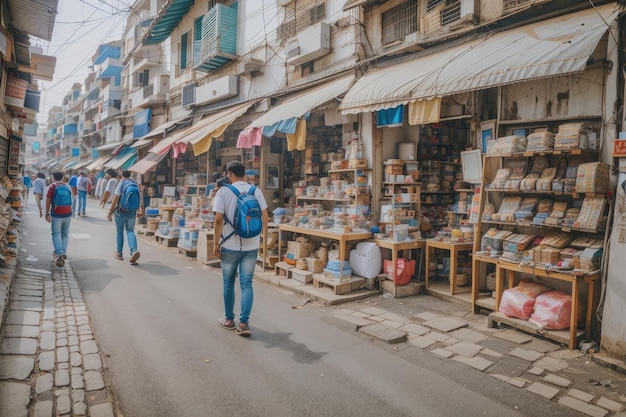 la calle de la ciudad de tailandia