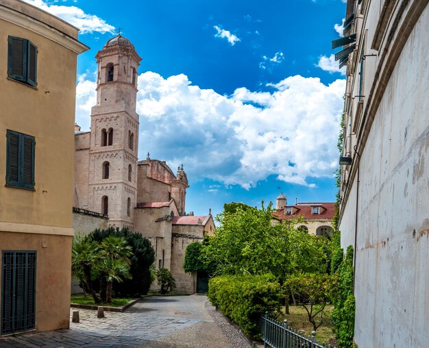 Callejón en la ciudad de Sassari