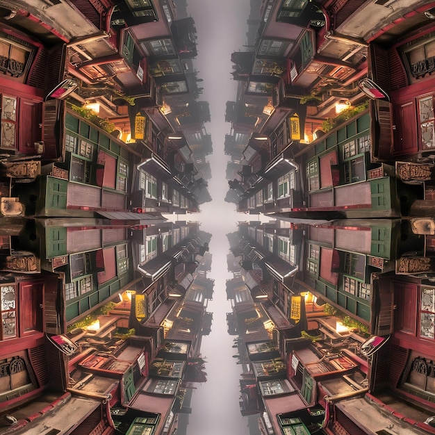 Foto el callejón de jiufen taiwán