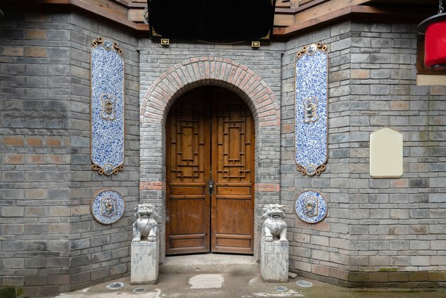 Calles de la antigua ciudad de Nanshan en Chongqing