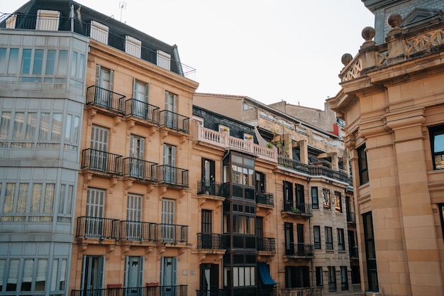 Foto calles del centro turístico de san sebastián