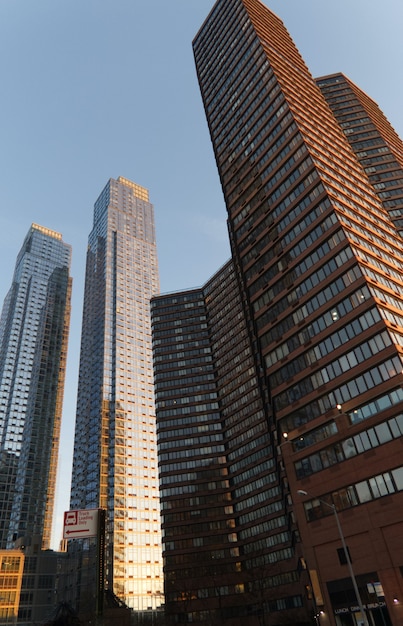 Calles de Nueva York, edificios de Manhattan