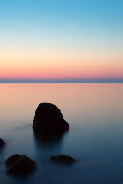 Calma en el mar