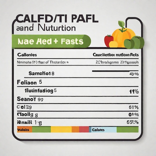 Calorias e informações nutricionais