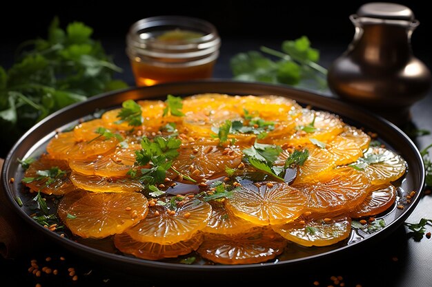 Foto el caluroso jalebi es un deleite para el alma