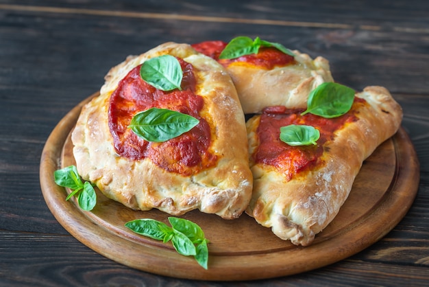 Calzone caseiro