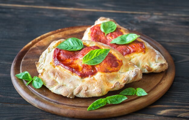 Calzone caseiro