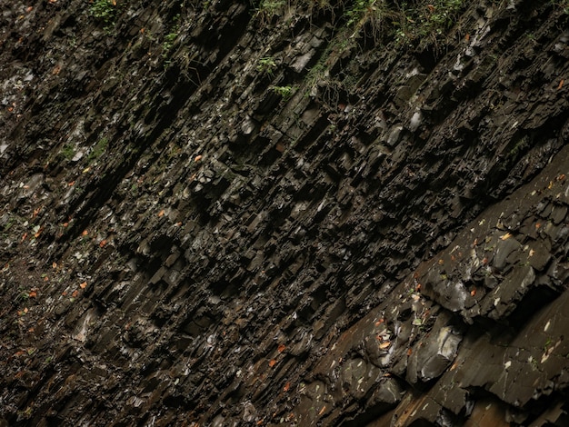 Foto camadas de pedras. fundo natural