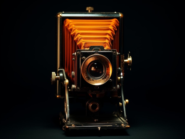 cámara fotográfica de estilo antiguo
