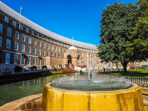 Foto câmara municipal de hdr em bristol