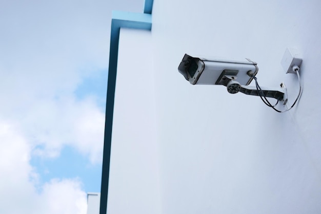 Cámara de seguridad cctv que funciona al aire libre