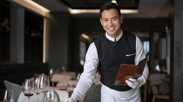 Camarero en un restaurante