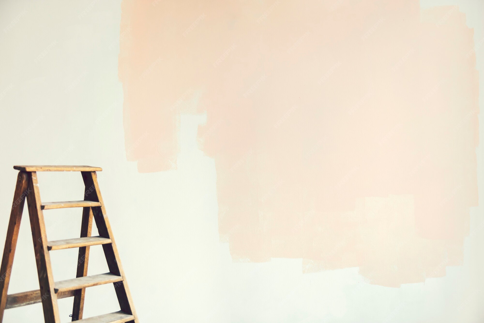 Cambio de imagen en casa con un nuevo color. | Foto Premium