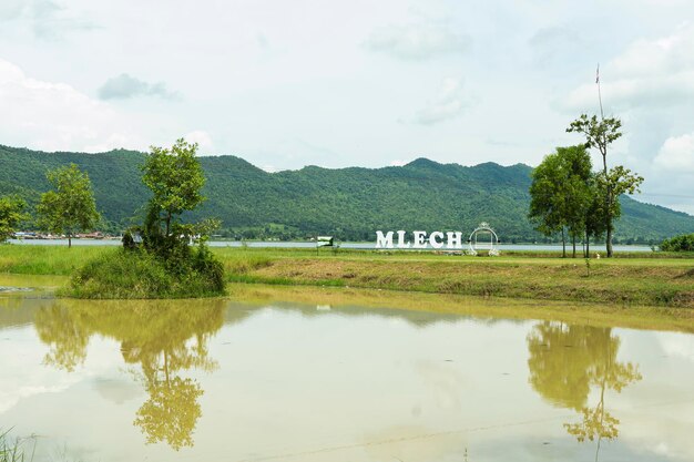 Camboya hermoso paisaje en la provincia de Kampot