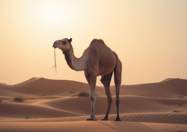 Un camello es un ungulado eventoed