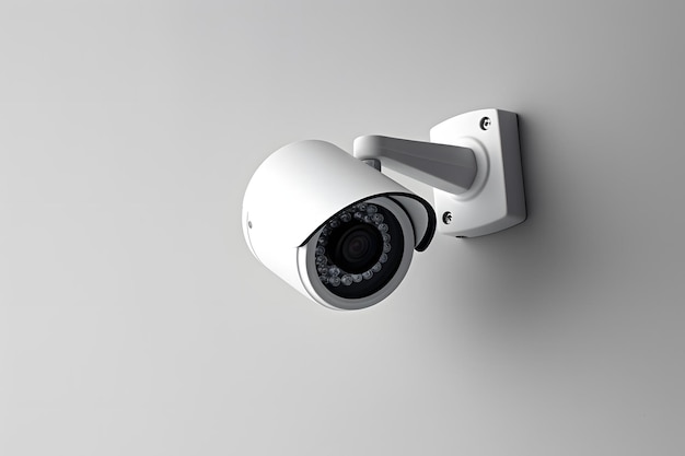 câmera CCTV em cidade inteligente Câmeras de segurança de vigilância por vídeo realistas