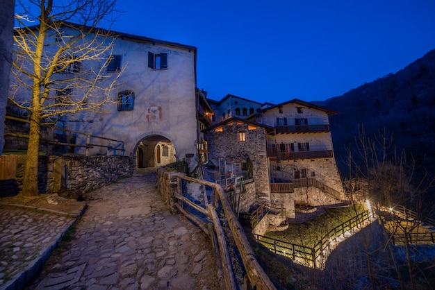 Camerata cornello del Tasso Mittelalterliches Dorf